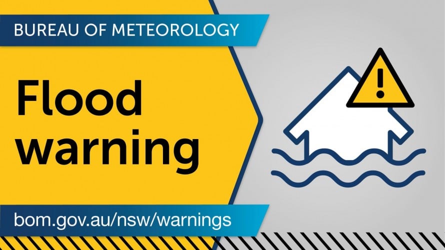 Alert flood Flood Warning