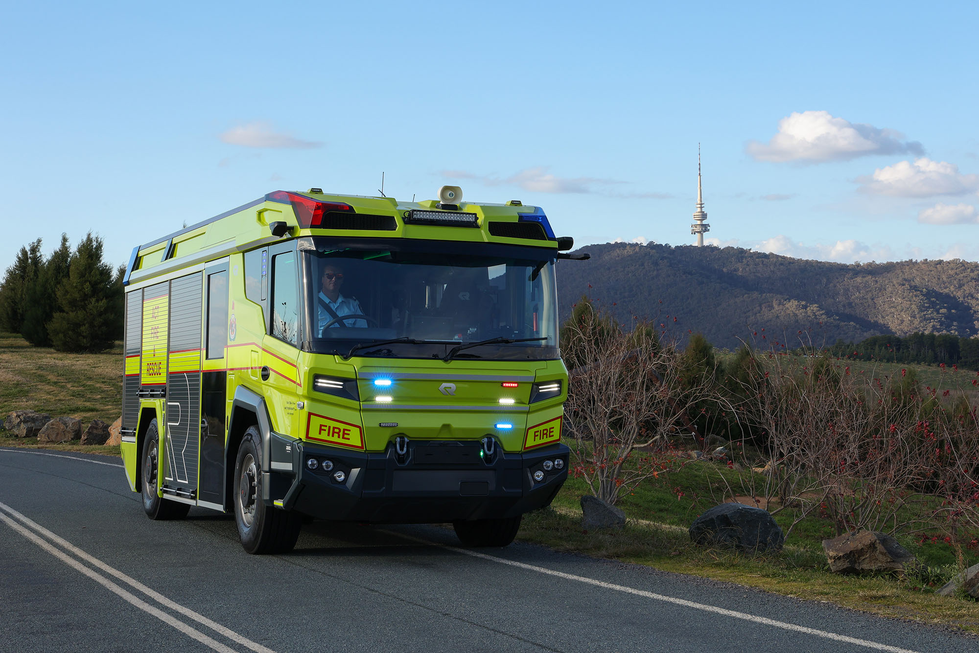 electric fire truck