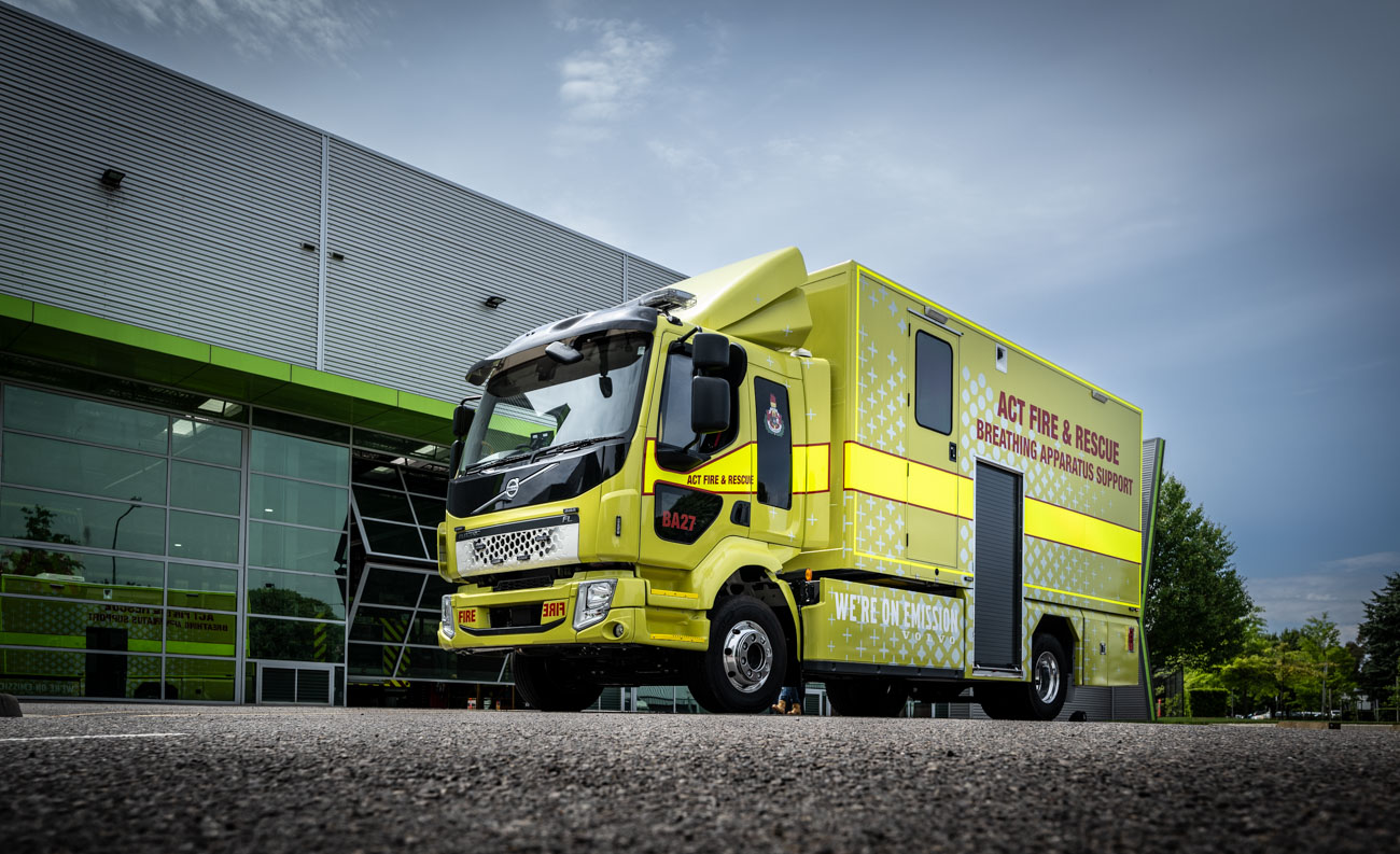 Electric Breathing Apparatus Truck