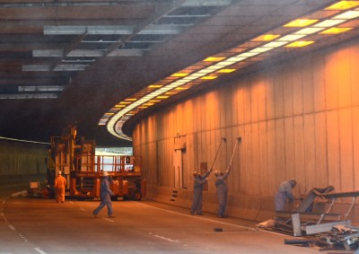 Acton Tunnel cleaning